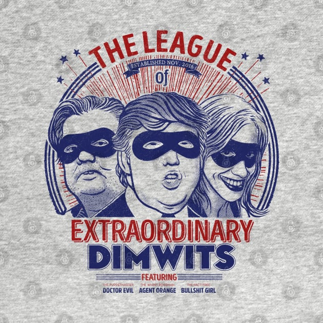 The League of Extraordinary Dimwits by victorcalahan
